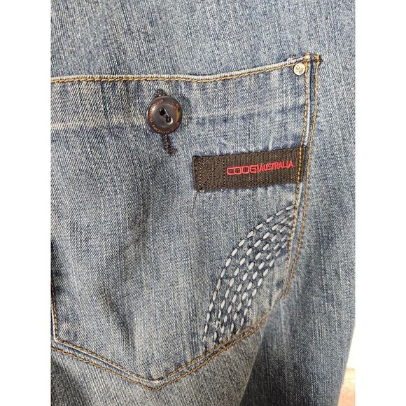 Coogi Australia Men's C69 Embroidered Baggy Jeans 38x32 - Picture 10 of 15